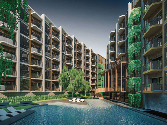 Pirak Condominium — визуализация 2